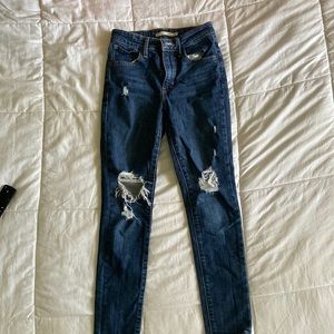 Levi’s High rise skinny jeans